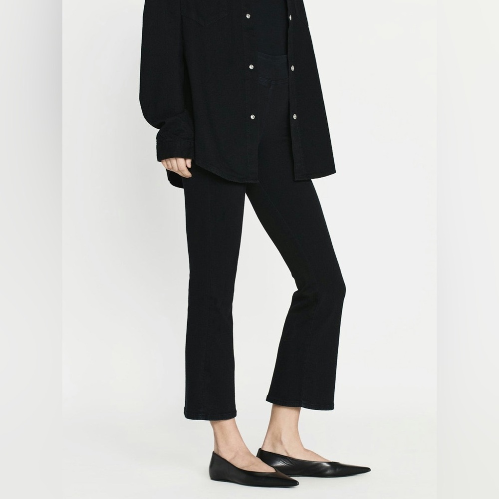 NWT Frame The Jetset Crop Mini Boot Jeans